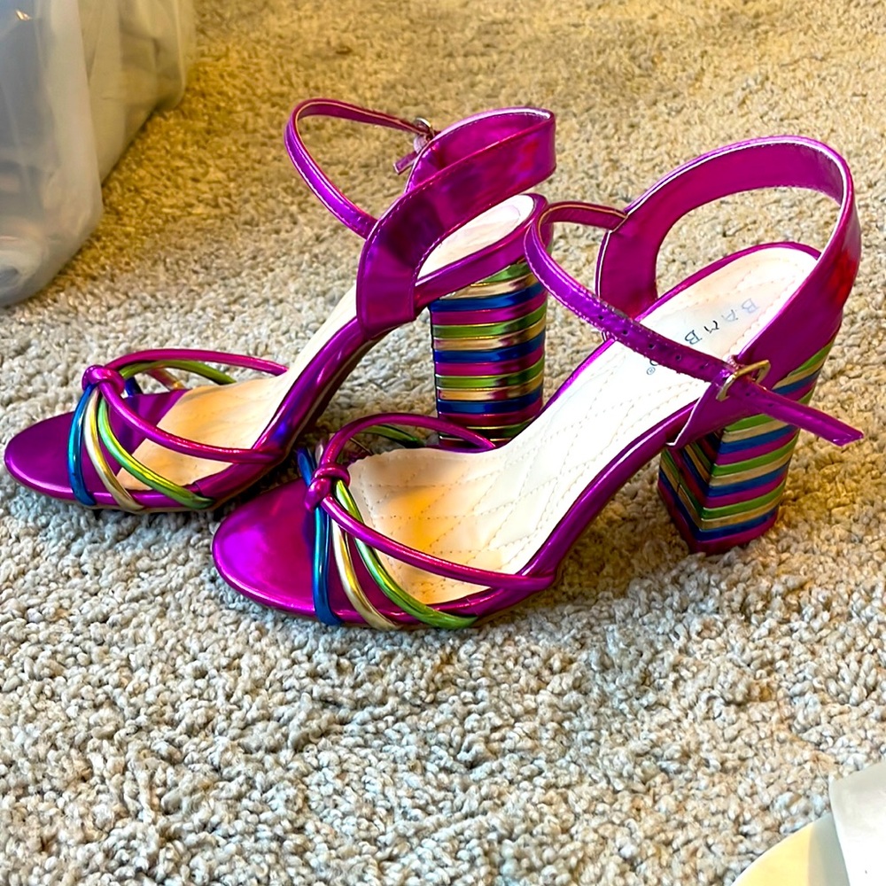 Multi Colored Heels - image 1